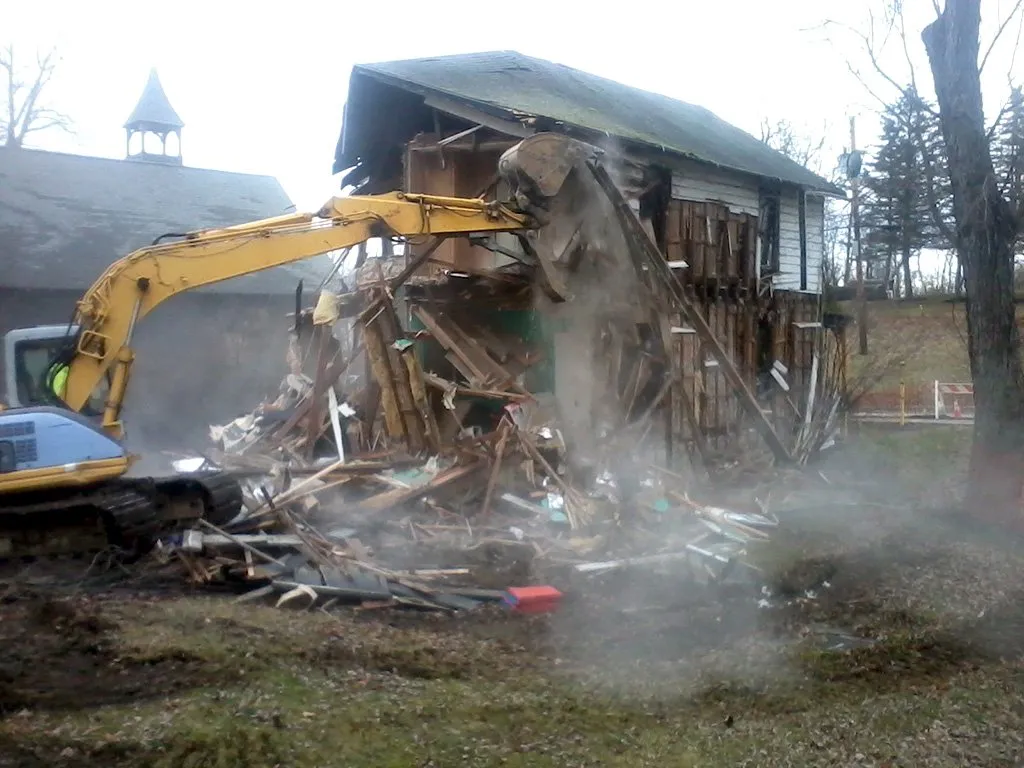 Demolition by J&R Contracting of Hudson, NY