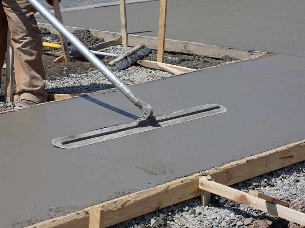 J&R Contracting can install a new concrete sidewalk for your business