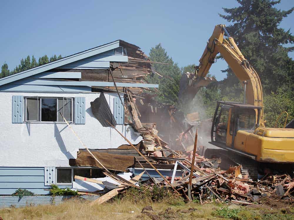 J&R Demolition contractor services - demolition of existing structures